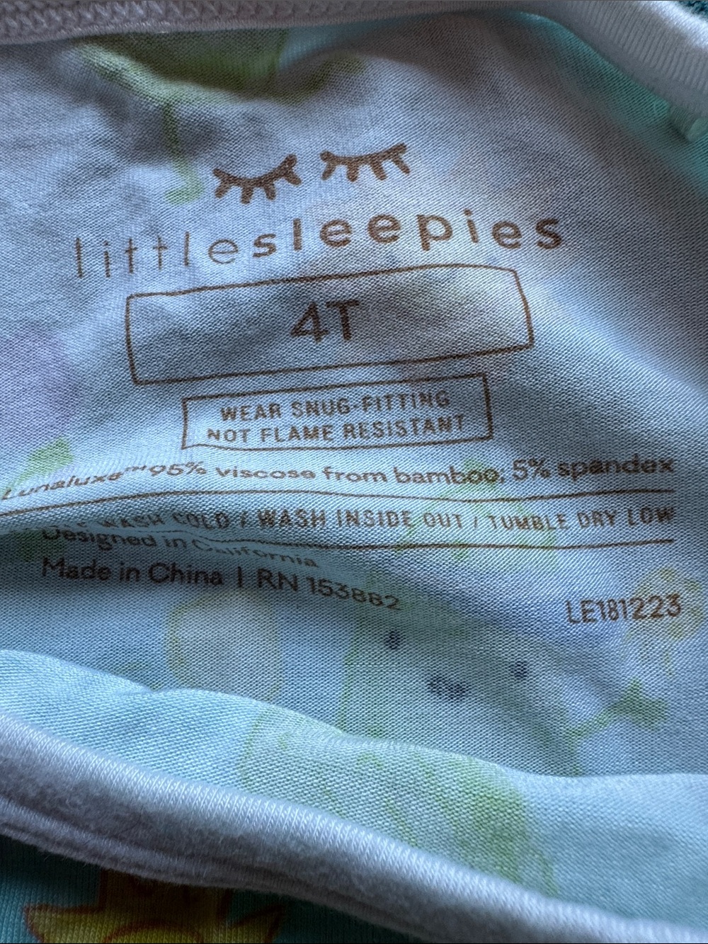 Little Sleepies Pickle Ball Two Piece Short Set - Picture 3 of 5